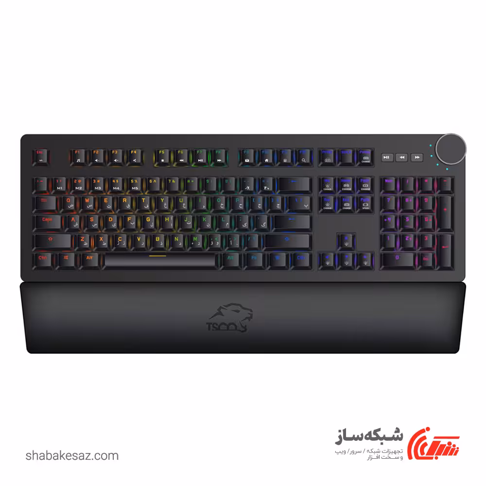 قیمت و خرید کیبورد گیمینگ مکانیکال تسکو TSCO GK 8128 با سیم - شبکه ساز