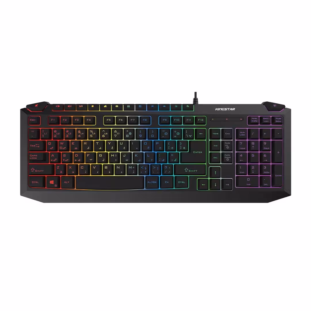 کیبورد گیمینگ Kingstar مدل KB165G - مشکی
