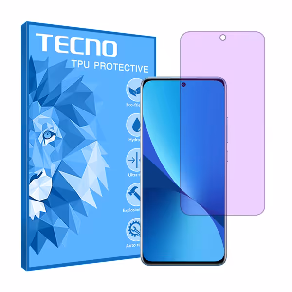 گلس شیائومی 12 5G مدل هیدروژلی آنتی پرپل برند تکنو کد S