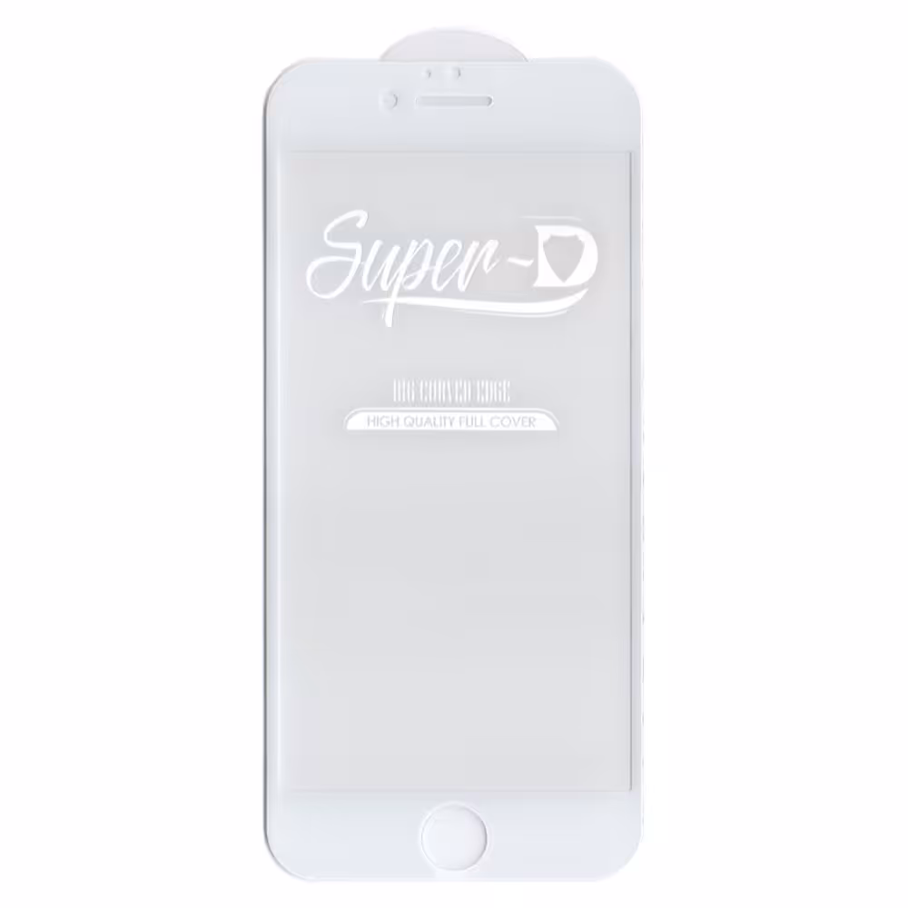 گلس شیشه ای سوپردی SuperD اپل Iphone 6 Plus - 6S Plus رنگ سفید
