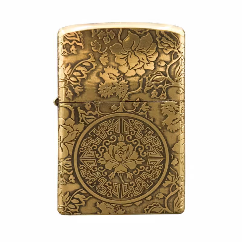 فندک مدل چی اف طرح گل رز کد DKD-757