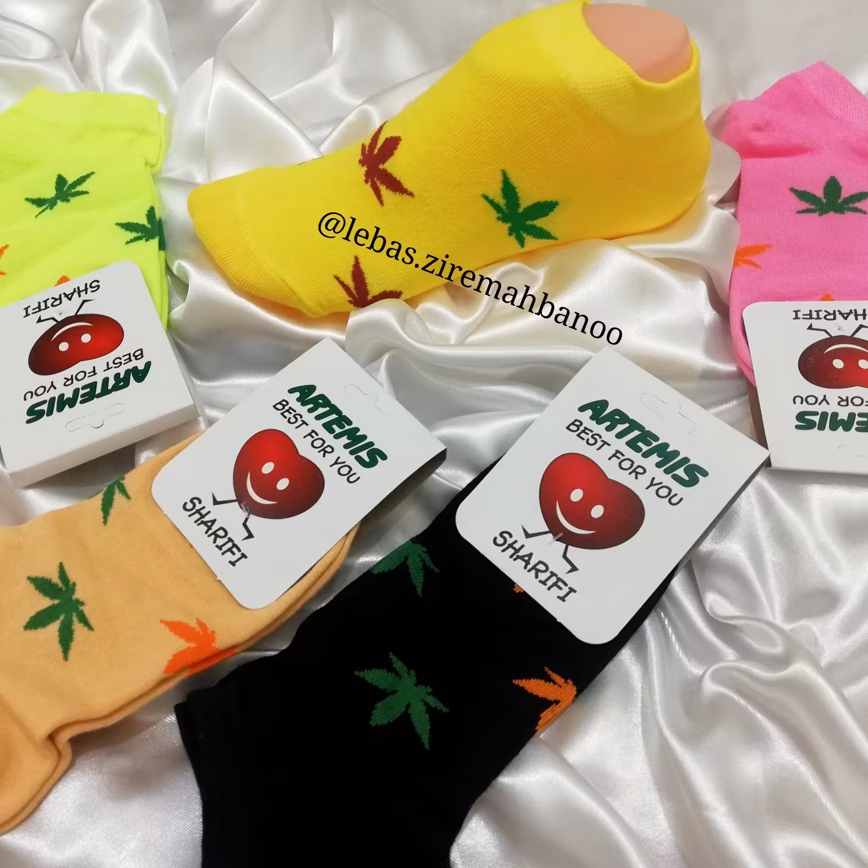 جوراب مچی نخ پنبه