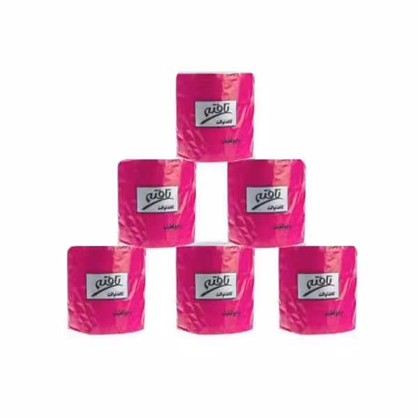 دستمال توالت تافته کد 1028 بسته 6 عددی | فروشگاه اینترنتی تاتا کالا