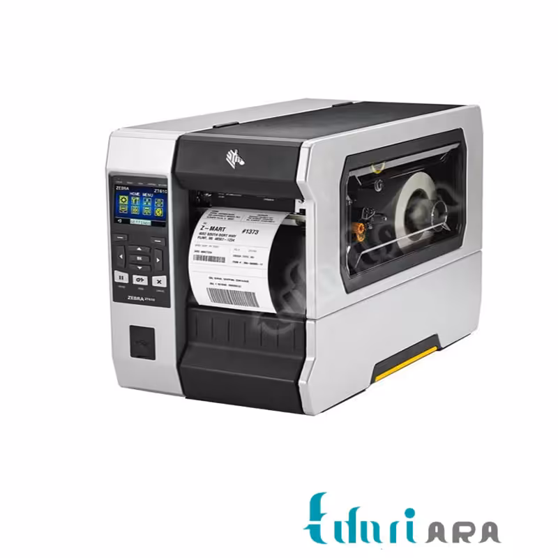لیبل پرینتر صنعتی زبرا مدل ZT610 رزولوشن 203 Dpi