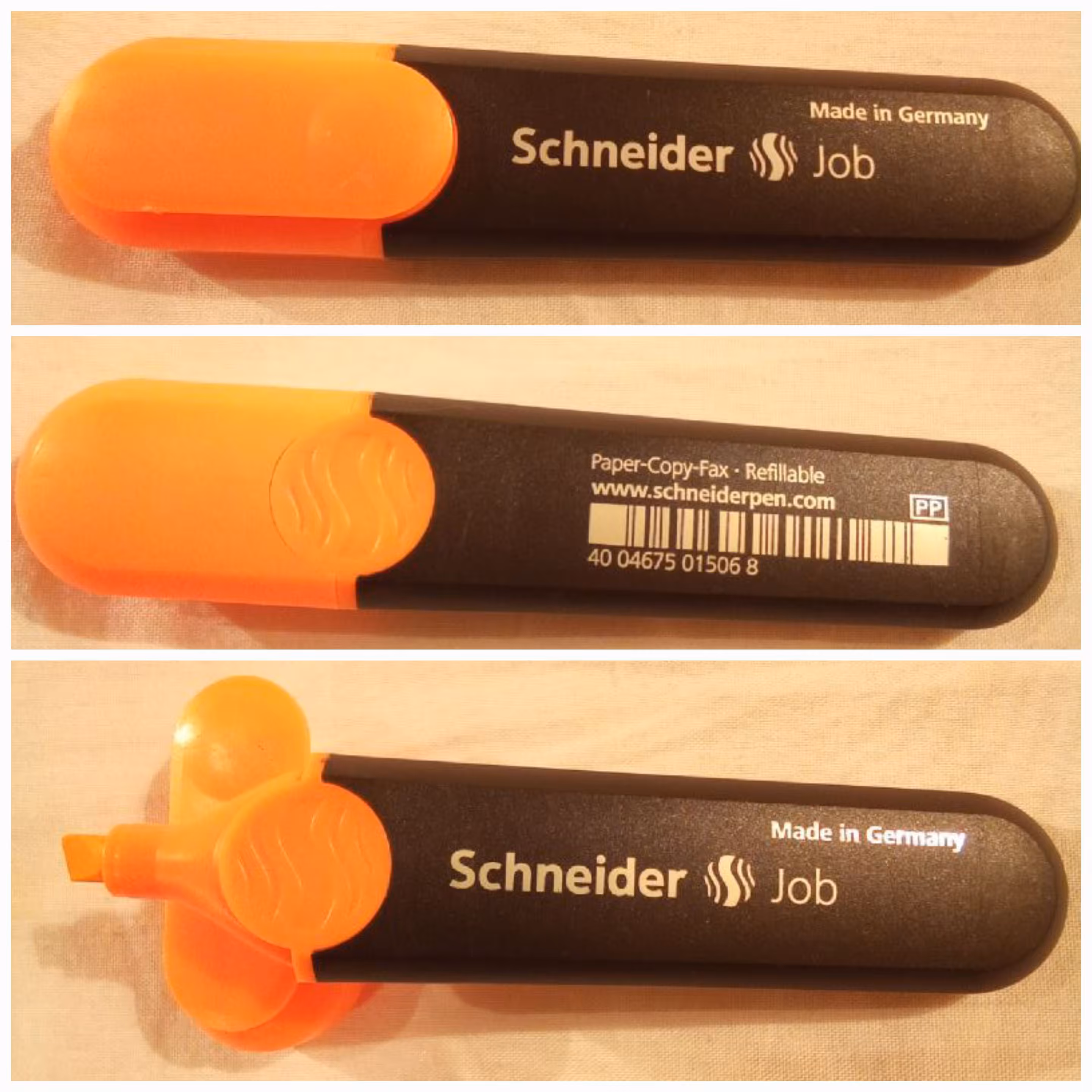 ماژیک هایلاتر آلمانی نارنجی