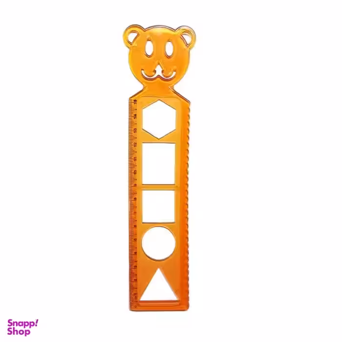 خط کش 20 سانتی متری مدل خرسی کد 4825