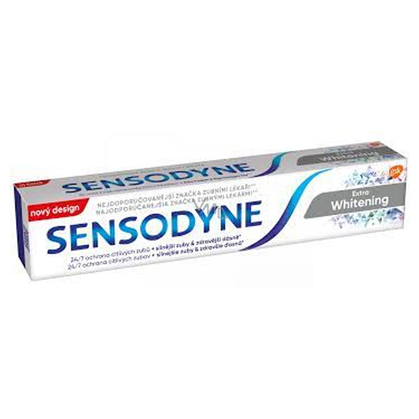 خمیردندان سنسوداین مدل Extra Whitening حجم 75 میل
