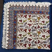 سفره قلمکارمستطیل ممتازباغ انگور 1.5متری