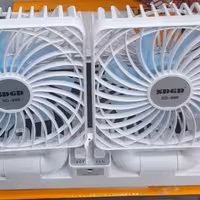 پنکه برقی و فندکی دو قلو پنل خورشیدی