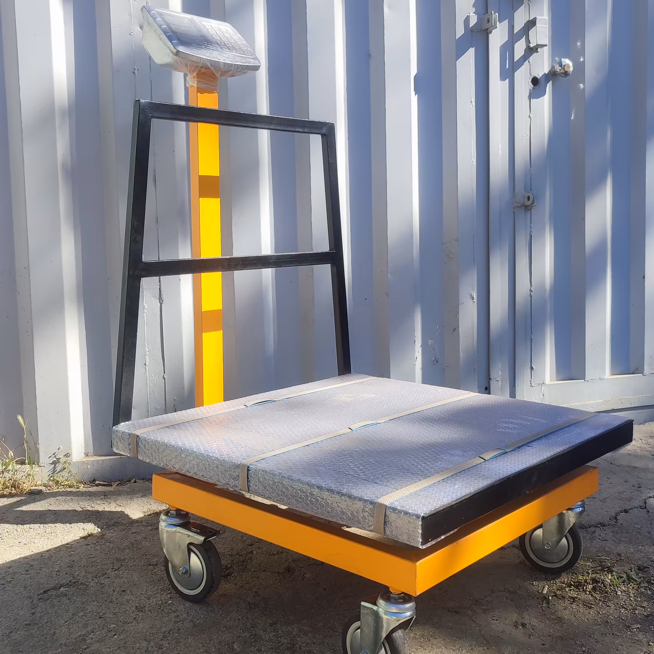 باسکول دیجیتال 500 کیلویی چرخدار (پس کرایه)