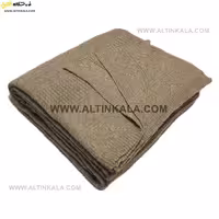 شال مبل بافت سوپر (تراکم بالا) طرح فستیوال سایز 160×220 خاکی