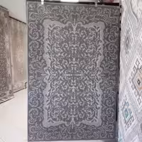 فرش ساوین کد 7401 طوسی سایز 1.5در 2.25