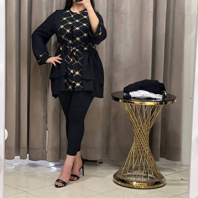 مانتو عروسکی یقه ارشال مدل روزالین