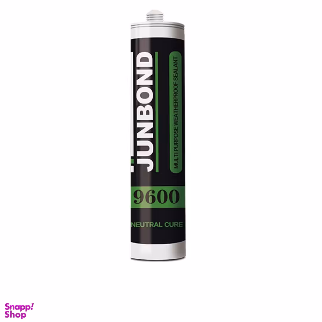 چسب سیلیکونی در و پنجره خنثی مشکی جانباند حجم 300 میلی‌ لیتر