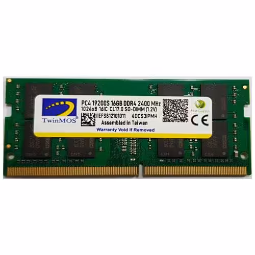 توینموس ظرفیت 16 گیگابایت notebook ram