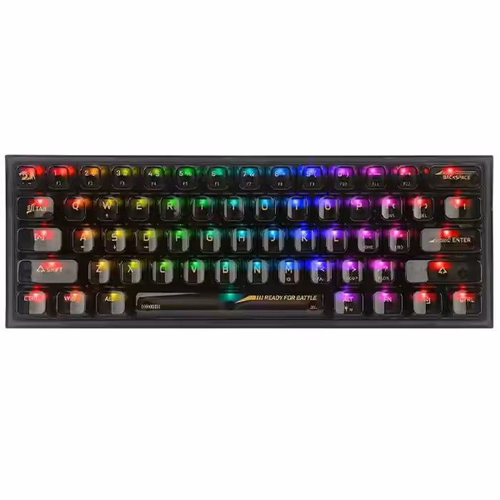 کیبورد مخصوص بازی ردراگون مدلFizz K617 CTP RGB Black