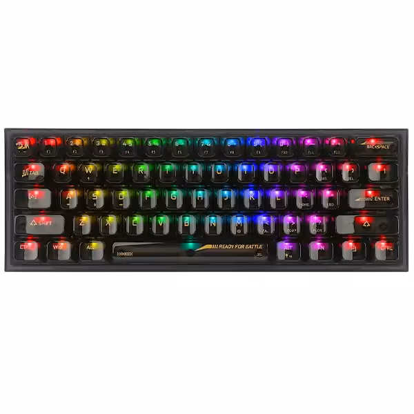 کیبورد مخصوص بازی ردراگون مدلFizz K617 CTP RGB Black