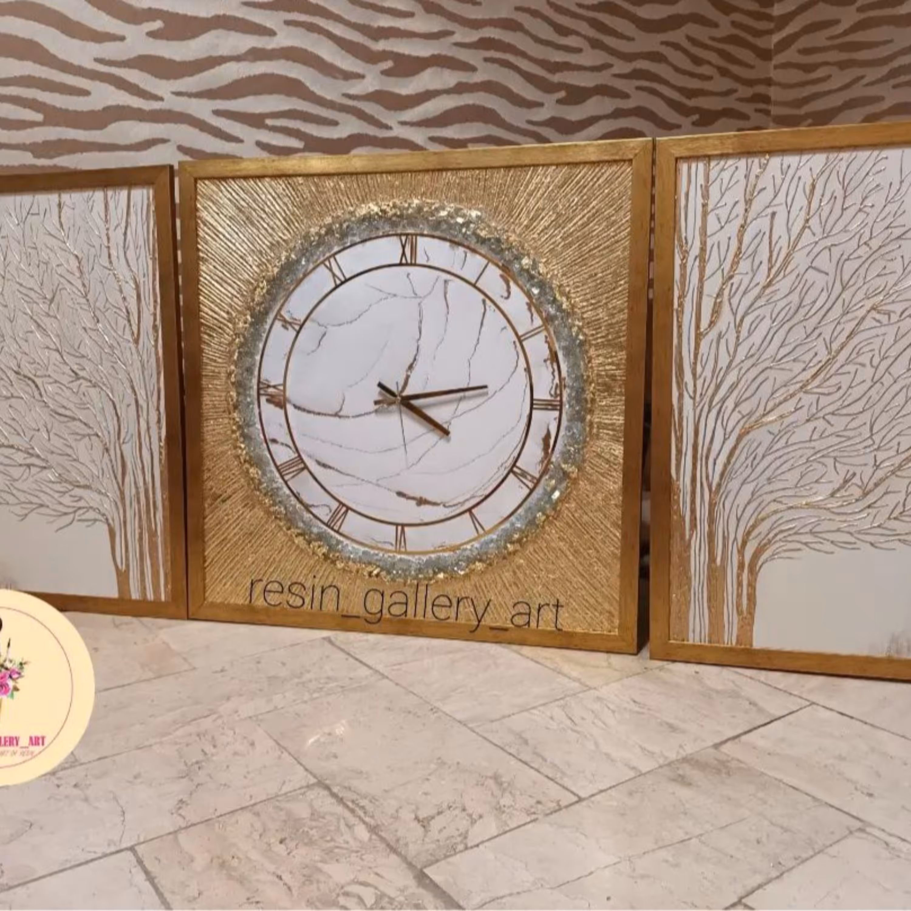 تابلوی سه لت ساعت2