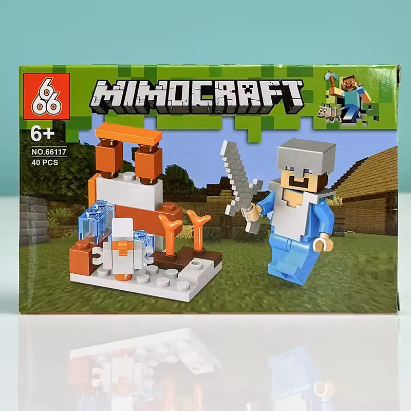 اسباب بازی لگو ماینکرافت 40 تکه کد P/66117/G