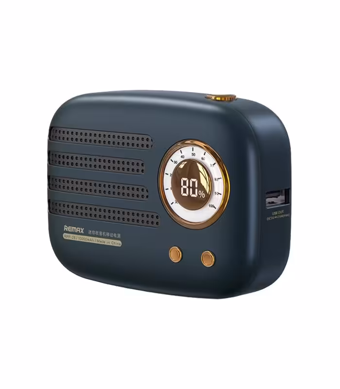 پاوربانک ریمکس مدل Mini Radio RPP-28 با ظرفيت 10000 ميلی آمپر ساعت