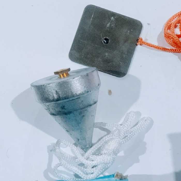 شاغول درخشان سایز 2 مهره برنجی