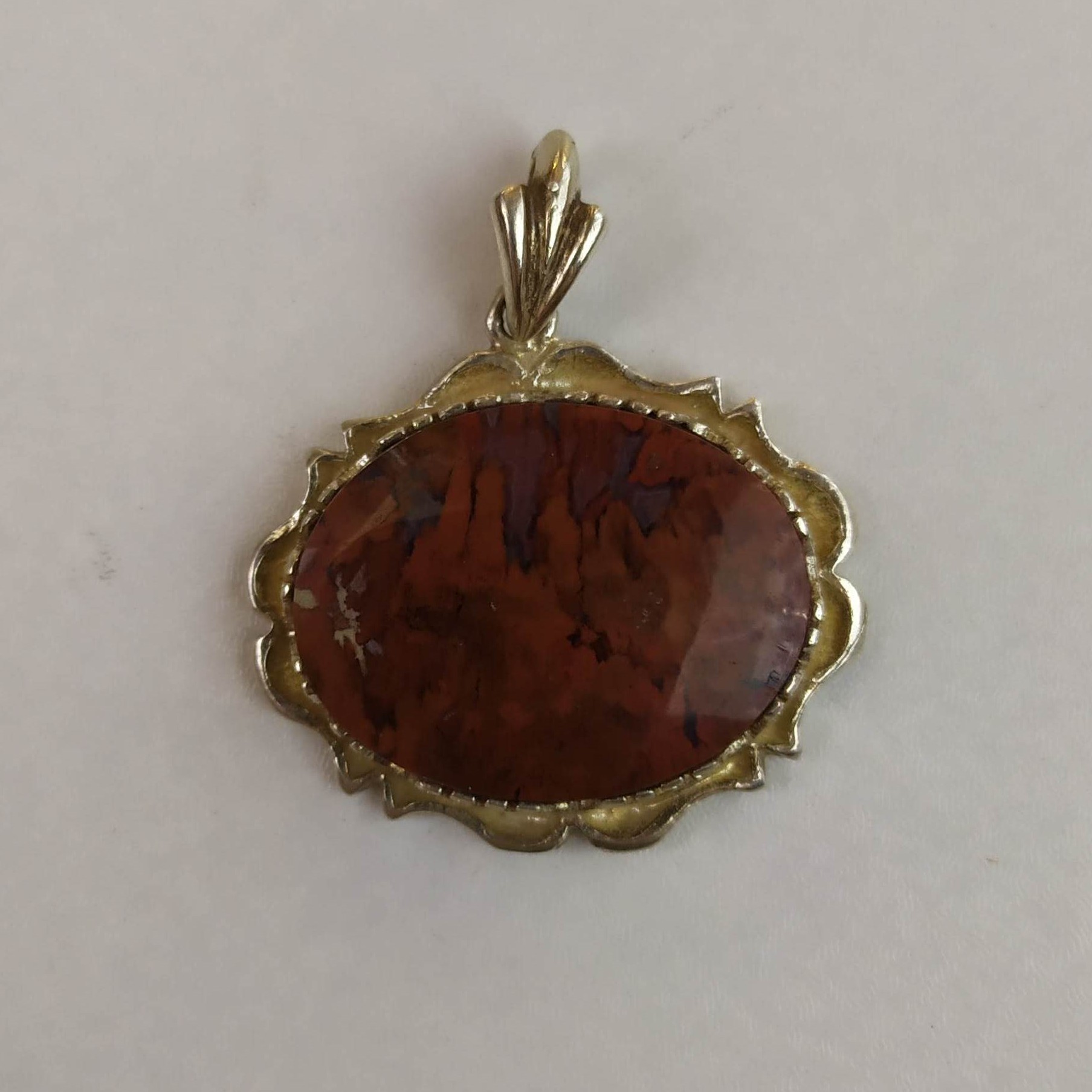 آویز گردنی نقره کد6
