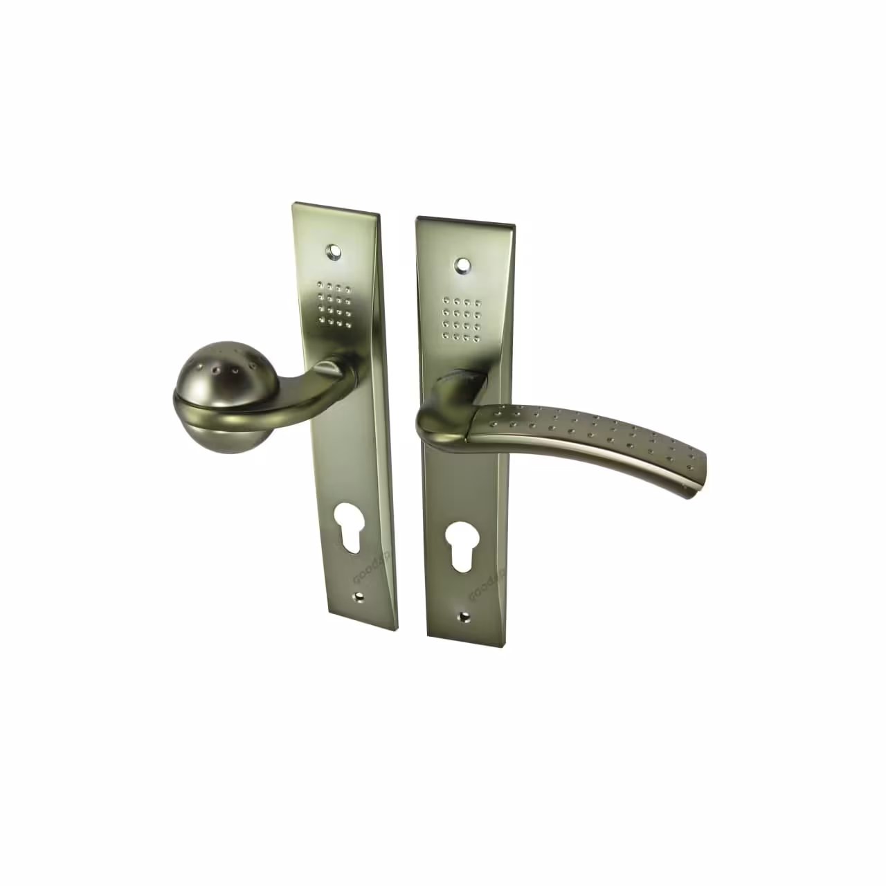 دستگیره پلاک سربی مدل راهین چپ زیتونی کلون KL3624