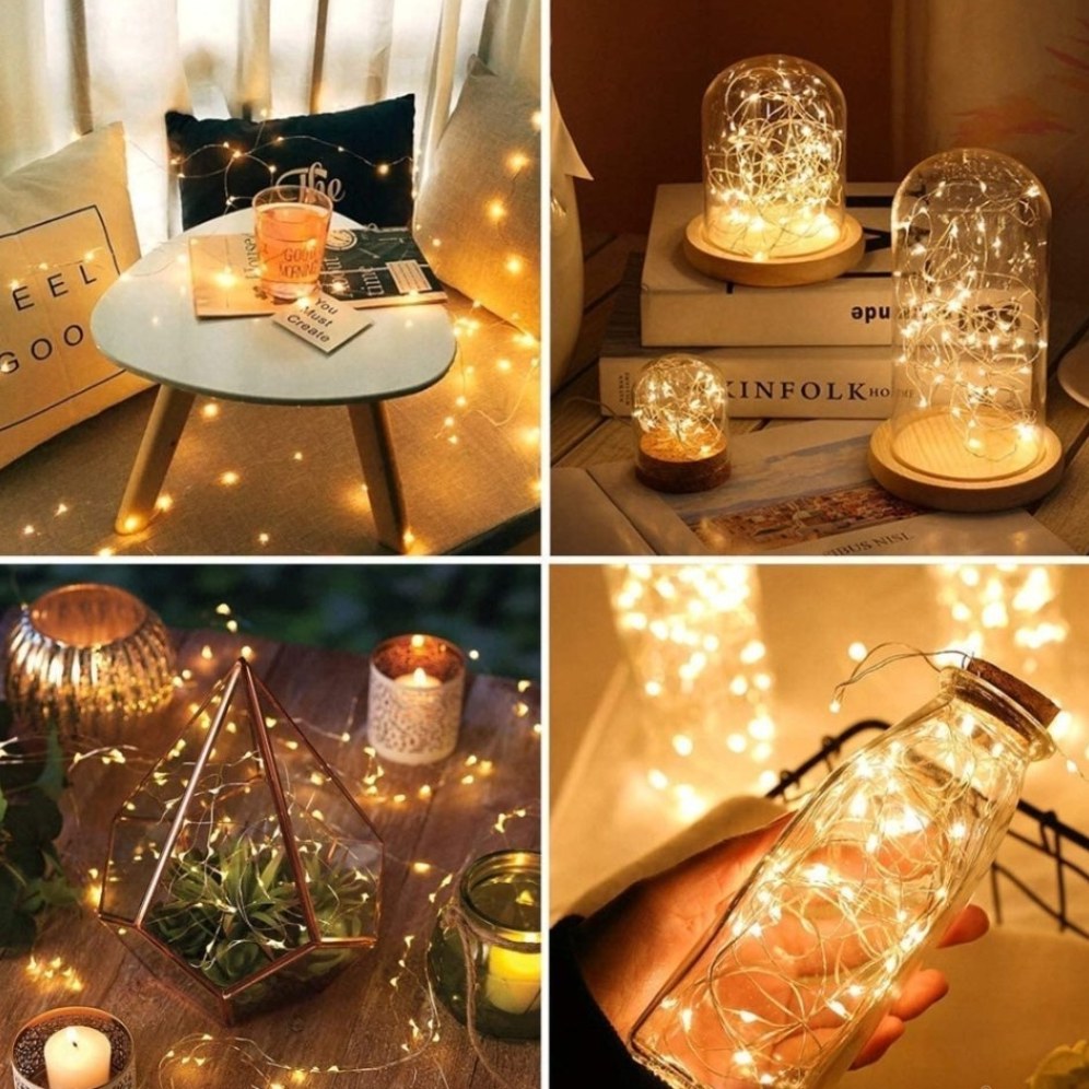 ریسه مفتولی 5متری رنگ آفتابی ضد آب