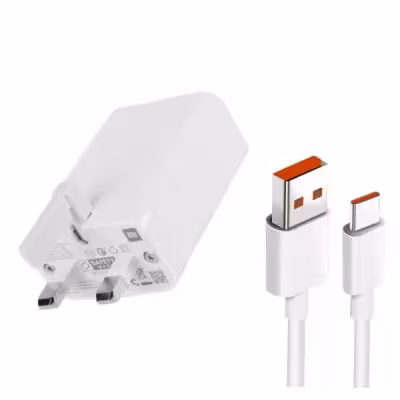 شارژر شیائومی مدل MDY-11-EY 33wfast 3pin original به همراه کابل تبدیل usb-c