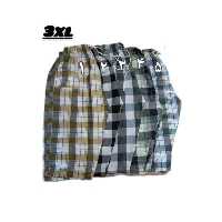 شلوارک نخی مردانه سایز 3xlکد4