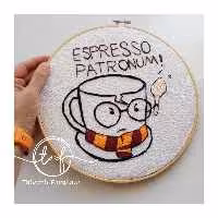 قاب گلدوزی طرح هری پاتر