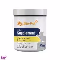 پودر مکمل گربه بایو پت مدل kitten وزن 200 گرم