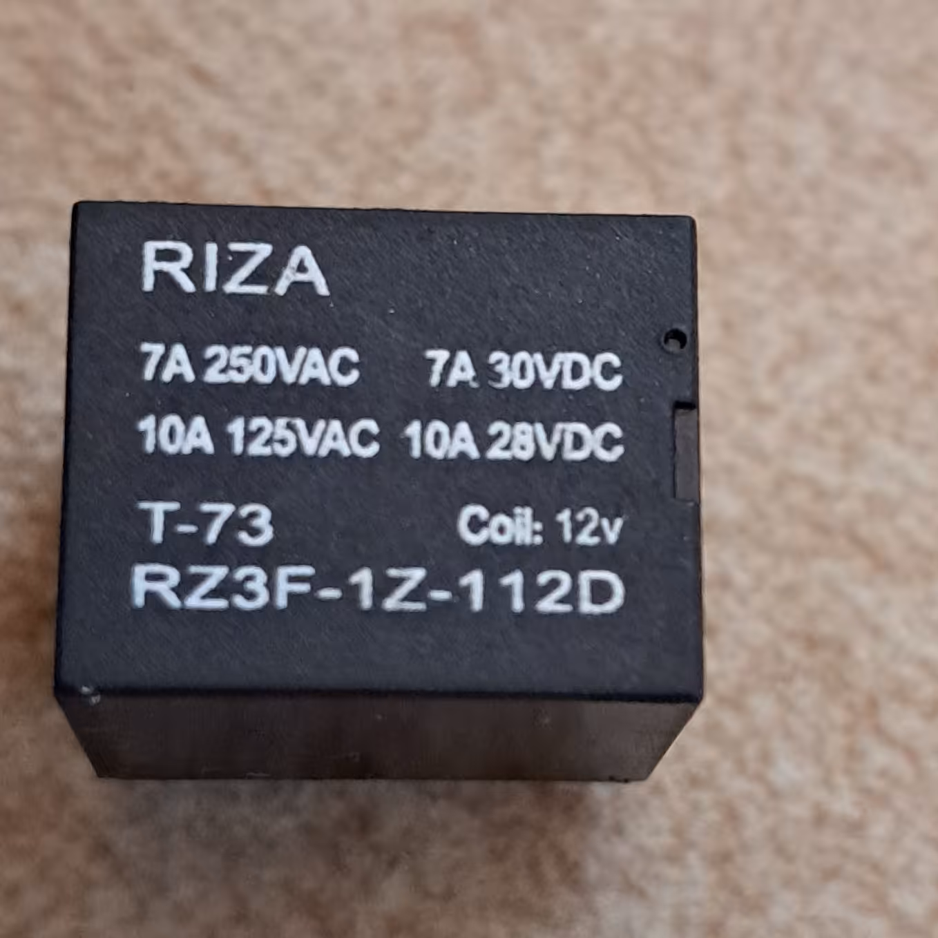 رله 12 ولت 10 آمپر