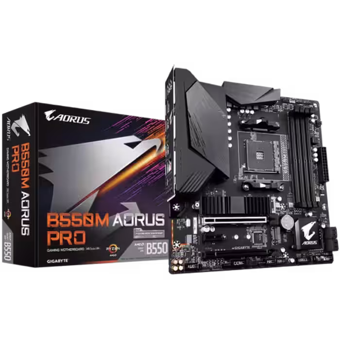 مادربرد گیگابایت مدل B550M AORUS PRO  سوکت AM4