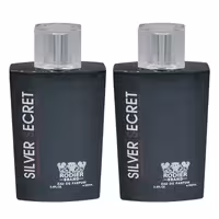 ادو پرفیوم مردانه رودیر مدل Silver Secret با رایحه خنک حجم 100 میلی لیتر مجموعه دو عددی