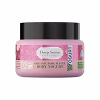 ماست بدن گلاب دیپ سنس مخصوص انواع پوست حجم 250 میلی لیتر