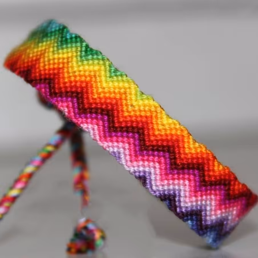 دستبند دوستی چند رنگ