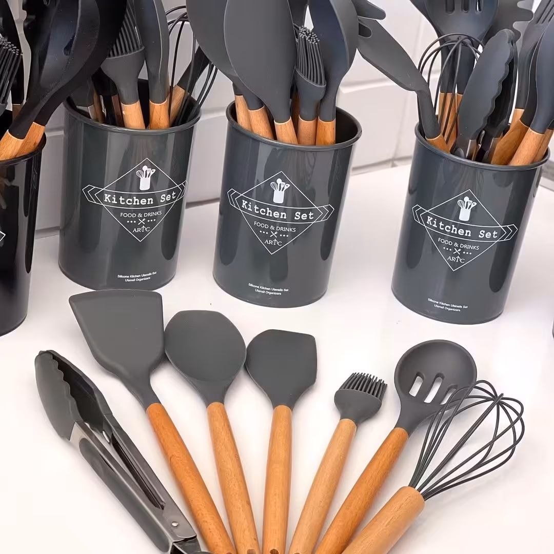 کفگیر و ملاقه سیلیکونی 