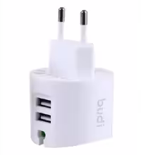 شارژر دیواری بودی 12 وات مدل AC322EW با خروجی USB به همراه کابل USB به لایتنینگ