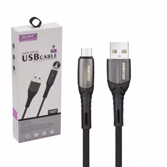 کابل اندروید طول 1 متر کلومن (KOLUMAN) مدل KD-65
