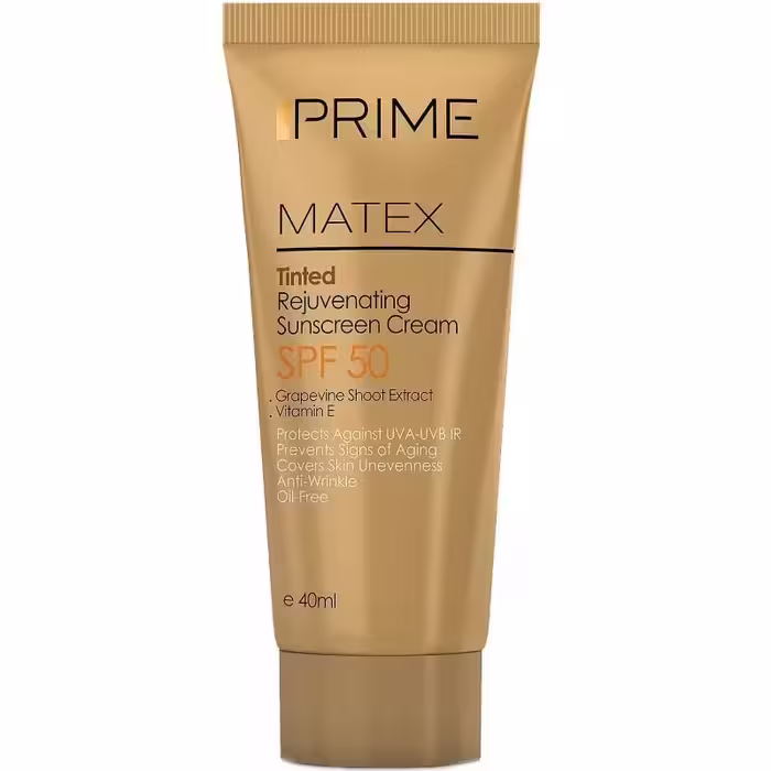 کرم ضدآفتاب پریم رنگی مدل Matex Tinted SPF50 حجم 40 میلی لیترانقضا1406.3