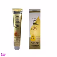 رنگ مو سپرو (Sepro) رنگ قرمز تیره شماره 4.55 حجم 100 میلی لیتر