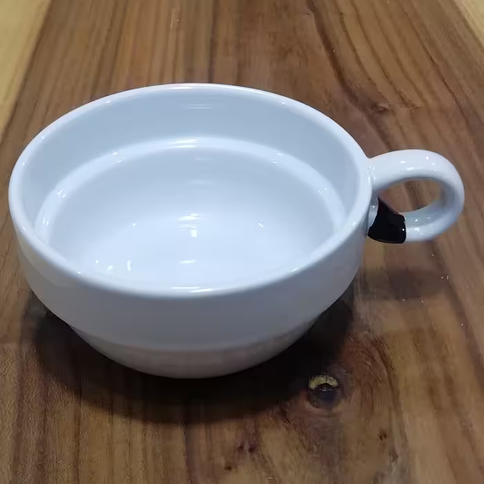 فنجان سوپ خوری دسته دار سرامیک 