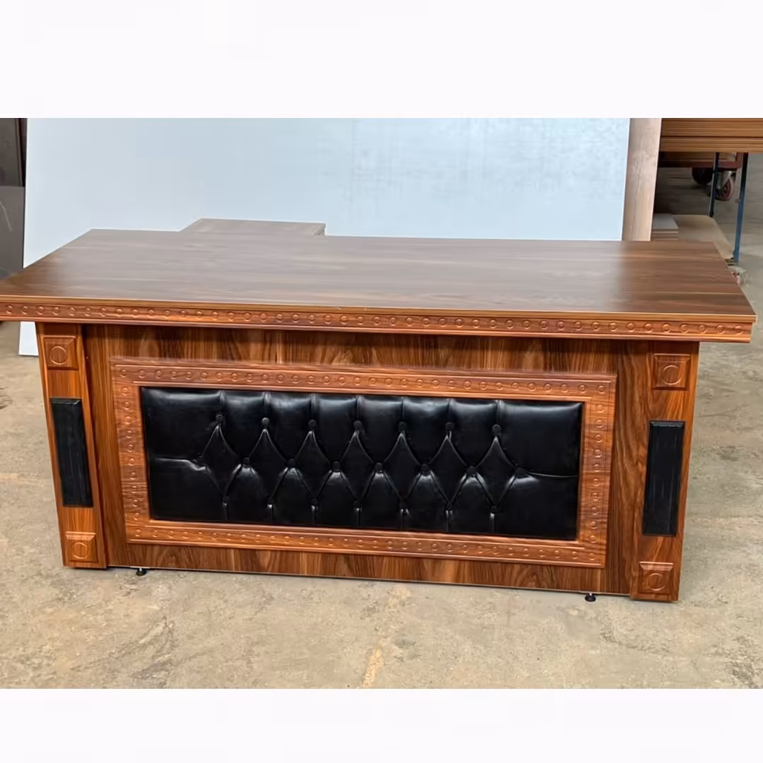 میز مدیریت غزال لمسه به همراه ال متحرک