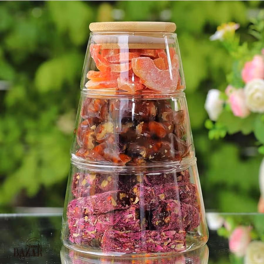 برج تنقلات مخروطی 3 طبقه پیرکس