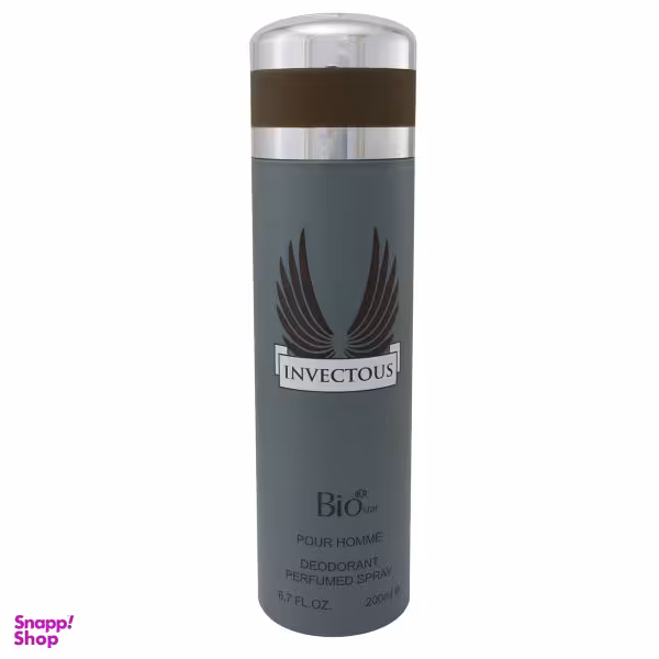 اسپری بدن مردانه بیو استار (Bio Star) مدل Invectuse حجم 200 میلی لیتر
