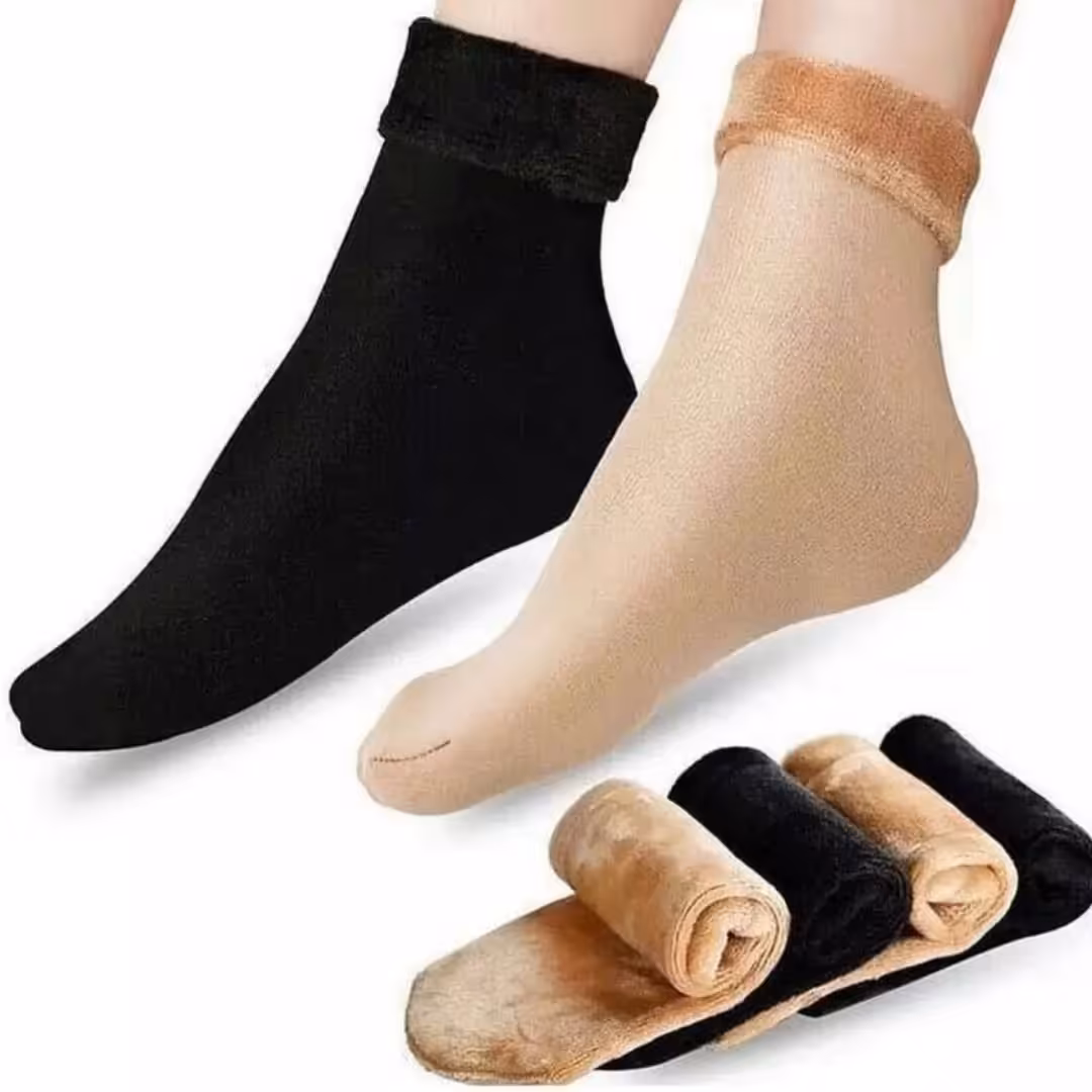 جوراب خزدار کرم