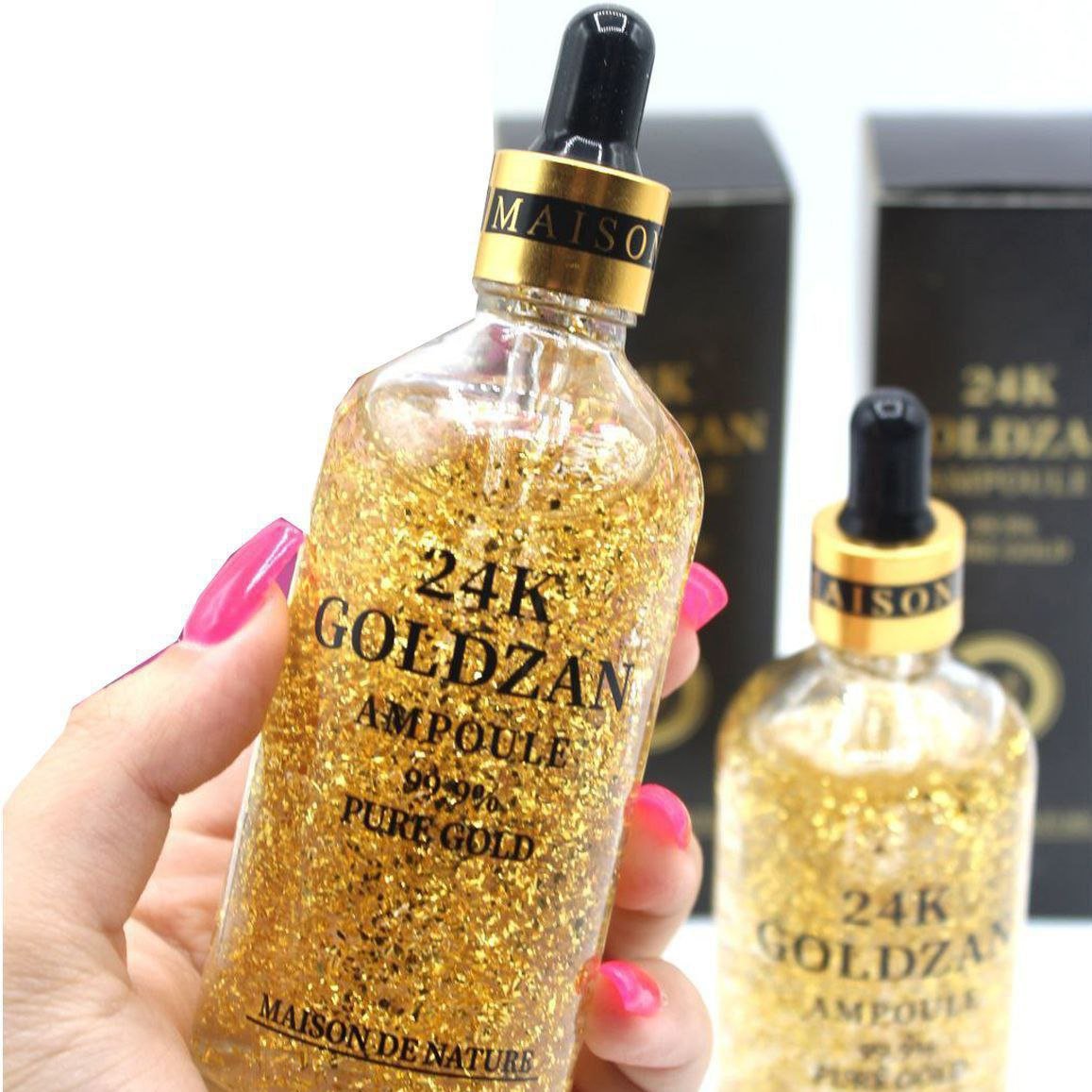 سرم گلدزن 24k 
GOLDZAN MAISON DE NATURE 24k  AMPOULE