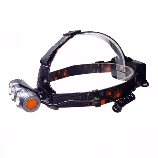 چراغ پیشانی سه لامپ اسمال سان مدل ZY-BT002