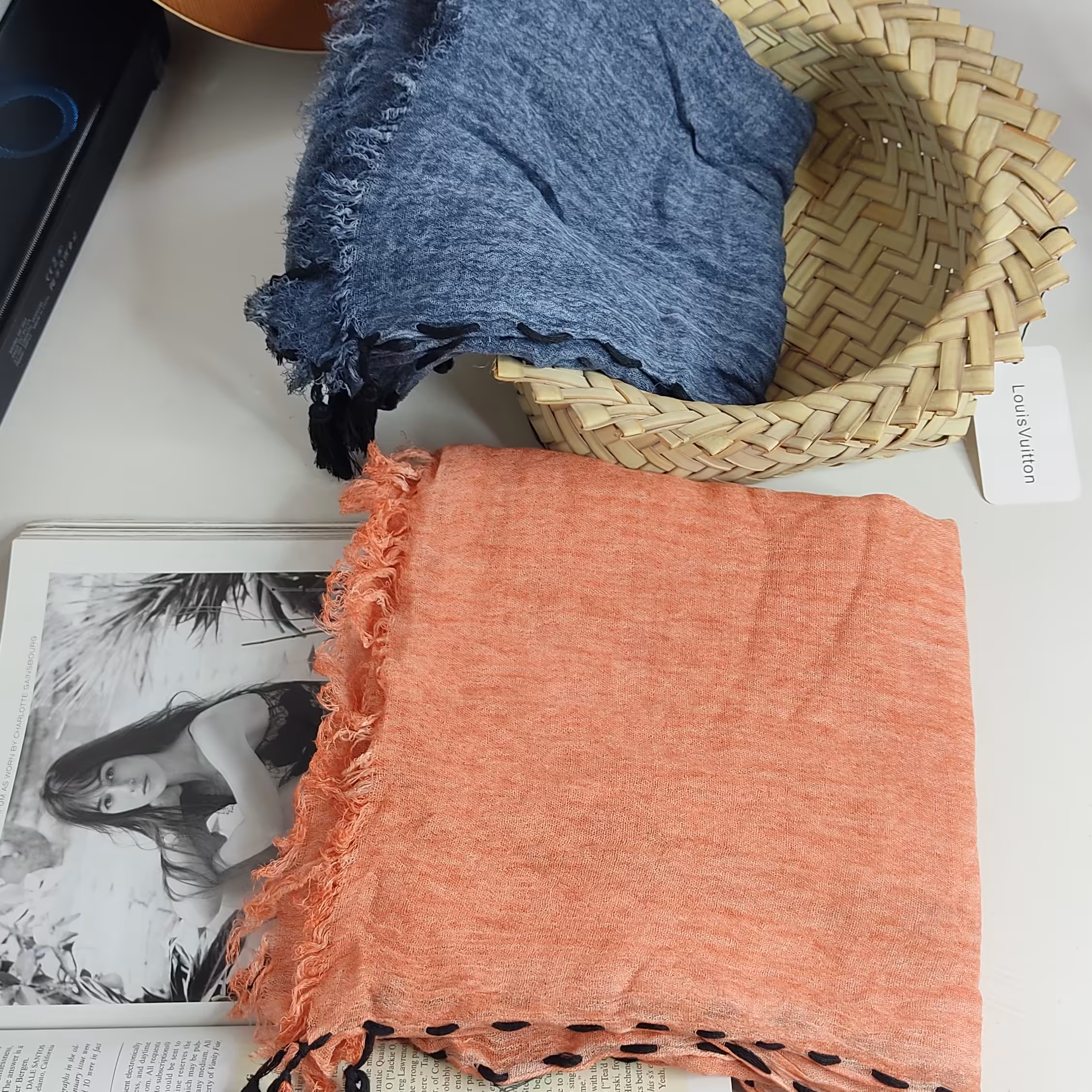 شال نخی بخیه دوزی 11